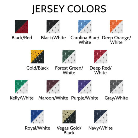 Basketball Jersey Colors