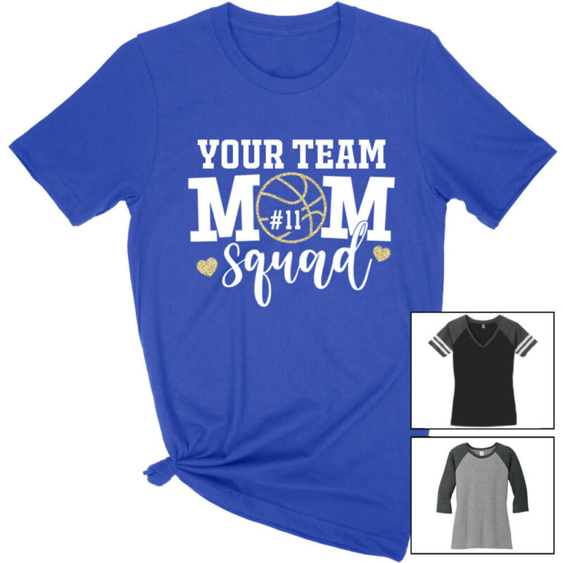Basketball Mom Squad Shirt