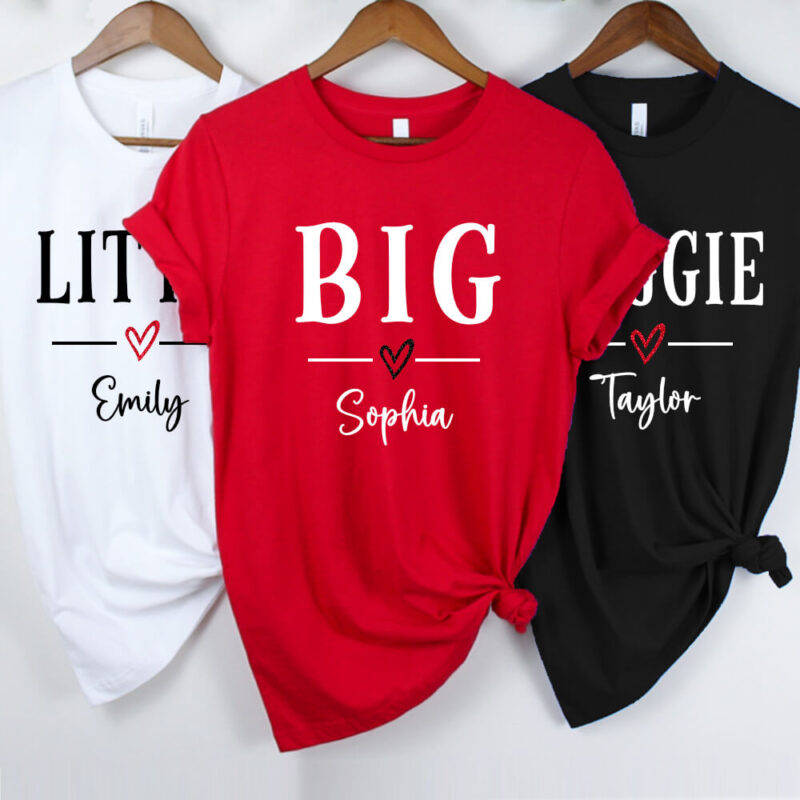 Custom Big Little Sorority Shirts