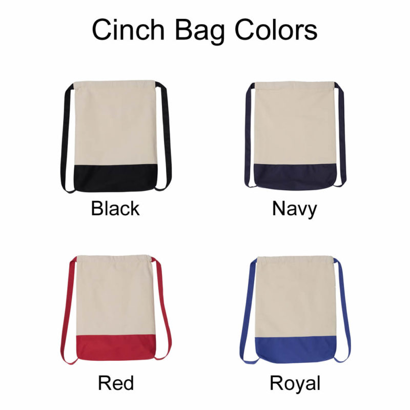 Cinch Bag Colors
