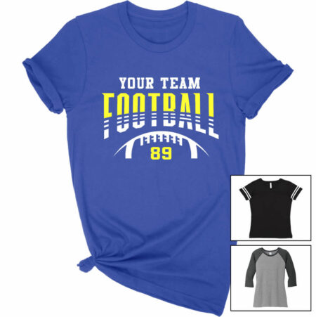 Football Team Shirt with Number