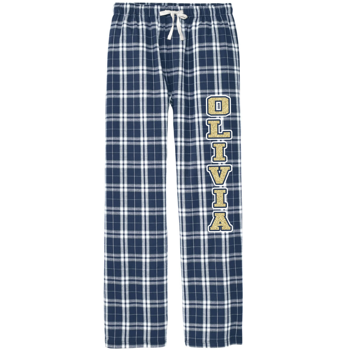 Custom Flannel Pants with Name - Personalized Spiritwear