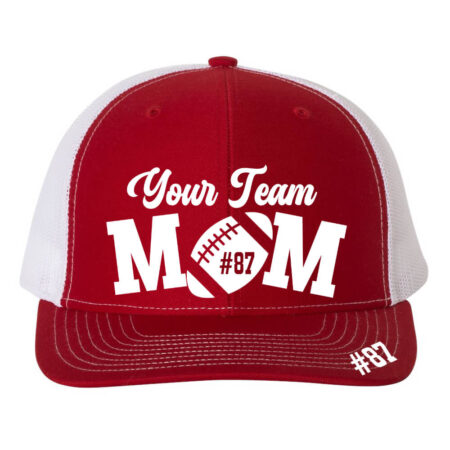 Football Mom Hat with Number