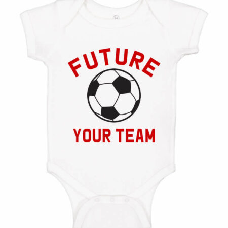 Future Soccer Player Baby Onesie