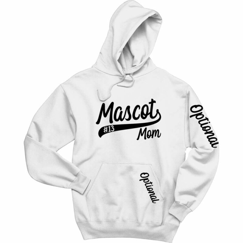 Mom Hoodie with Mascot & Number