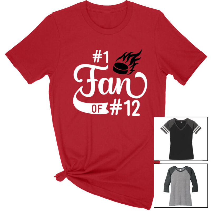 #1 Hockey Fan Shirt