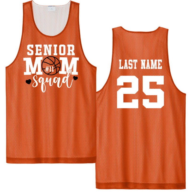 Senior Basketball Mom Squad Jersey