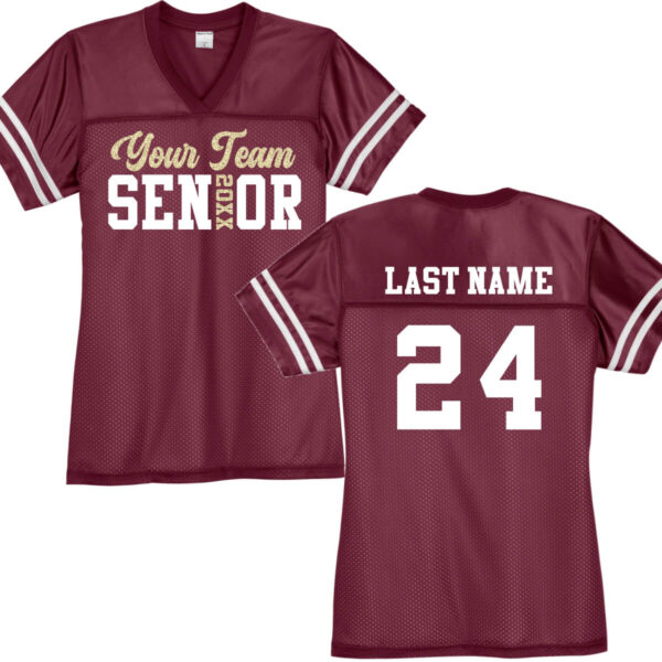 Senior Football Jersey - Personalized Spiritwear