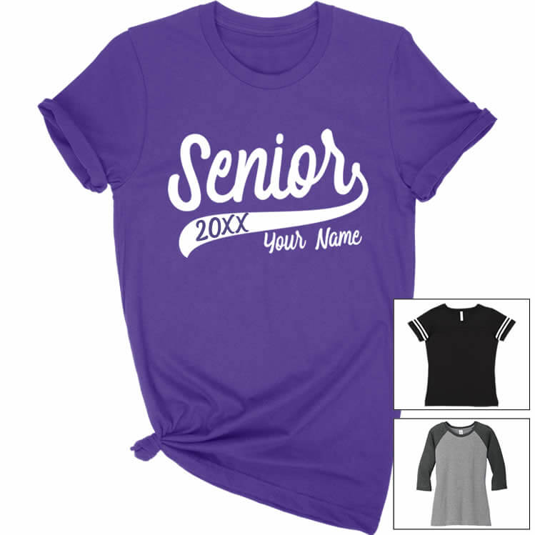 Senior T-Shirt with Name & Year