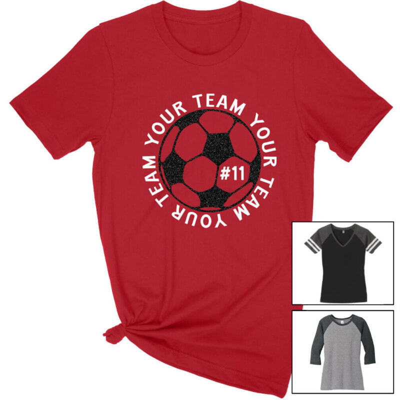 Soccer Ball Team Shirt