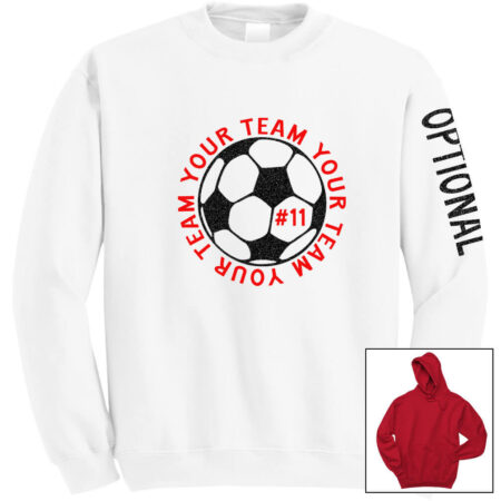 Soccer Team Sweatshirt - Round