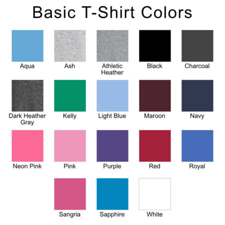 T-Shirt Colors