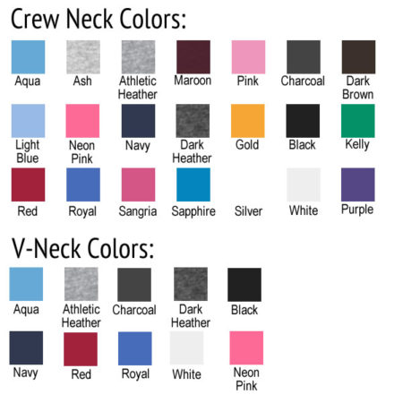 T-Shirt Colors