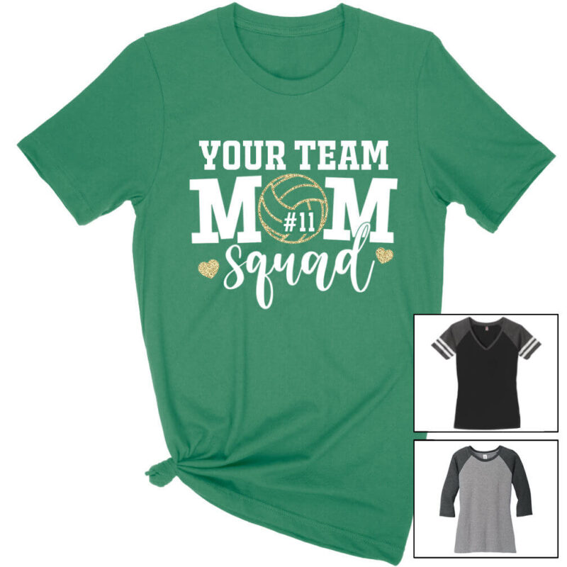 Volleyball Mom Squad Shirt