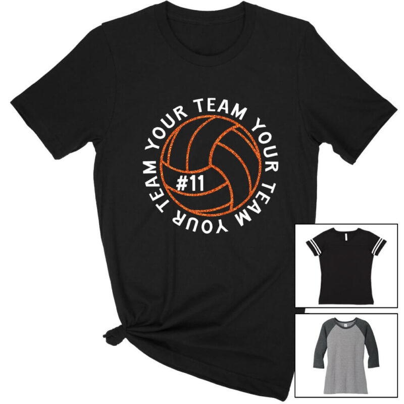 Team Volleyball Shirt - Round